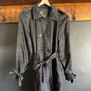 Coach Trench Coat Black